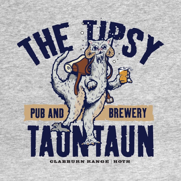 The Tipsy Tauntaun by MindsparkCreative